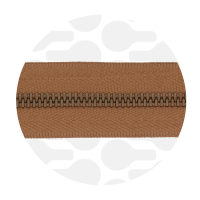 Tobacco Brown - #M5 Bronze | Metal Zipper Tape