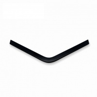 Metal edge trim: Pointed | Electro Black