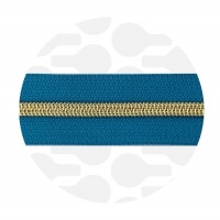 Lagoon Blue - #S5 Gold | Spiraalrits | 3 meter