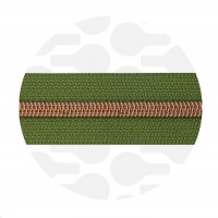 Old Lime - #S5 Rose Gold | Nylon Coil Zipper Tape | 1 meter