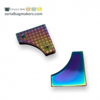 Metal corner protection | Iridescent Rainbow
