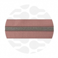 Powder Pink - #S5 Silver | Spiraalrits | 10 meter
