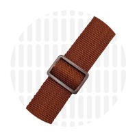 Sleek | schuifgesp | 32 mm | Antique Copper