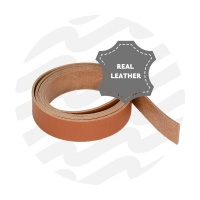 Leather strap 130cm - 20 mm - Burnt Sienna