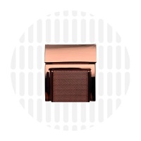 Press lock | Square | Rose Gold