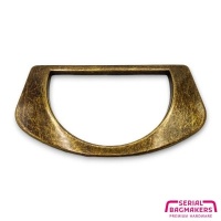 Semi circle grommet handle | Antique Brass