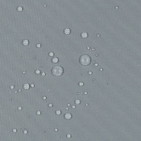 Silver Grey (40) | Robuster Polyester-Canvas, wasserfest