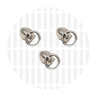small ring #5S | schuiver spiraalrits | Nickel