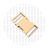 Premium | klikgesp | 19 mm | Gold