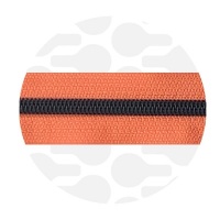 Coral Pink - #S5 Black | Zip Nylon | 10 meter