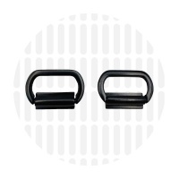 Slim strap connector | Electro Black