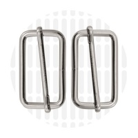 Basic | schuifgesp | 38 mm | Nickel