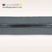 Stone Grey - #M5 Gunmetal | Metalen rits