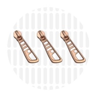 Dragonfly #5S | schuiver spiraalrits | Rose Gold