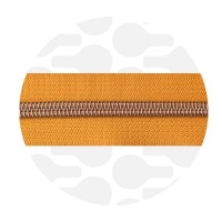 Mango Yellow - #S5 Rose Gold | Nylon Coil Zipper Tape | 1 meter
