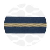 Ink blue - #S5 Gold | Spiraalrits | 10 meter