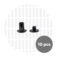 Chicago screws 10x8 | Gun metal