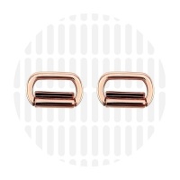 Slim strap connector | Rose Gold