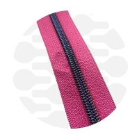 Hot Pink - #S5 Galaxy | Nylon Coil Zipper Tape | 1 meter