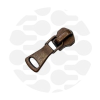 Allround #M5 | Runner voor metalen rits | Antique Copper