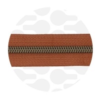 Burnt Sienna - #S5 Bronze | Zip Nylon | 1 mètre