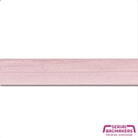 Baby Pink - Fold-over elastic 25 mm (1