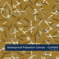 Ochre Yellow | Pencil Art | Wasserabweisend | 100 cm x 145 cm