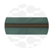 Vintage Green - #S5 Bronze | Spiraalrits | 3 meter