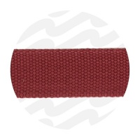 Wine red - 38 mm | Katoenlook Tassenband | Pack of 1.5m