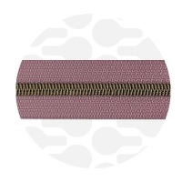Dark Lilac - #S5 Bronze | Nylon Coil Zipper Tape | 10 meter
