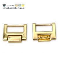 Minimalist strap connector | Gold