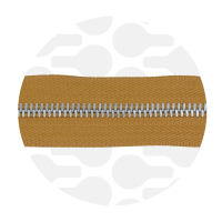 Ochre - #M5 Silver | Metallreißverschluss