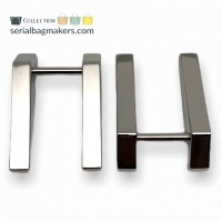 Raised strap connector | Nickel