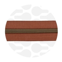 Cognac Brown - #S5 Bronze | Spiraalrits | 1 meter