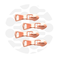 Allround #5S | schuiver spiraalrits | Rose Gold