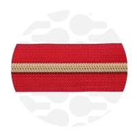 Crimson Red - #S5 Gold | Spiraalrits | 1 meter