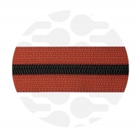 Tuscan Red - #S5 Black | Spiraalrits | 1 meter