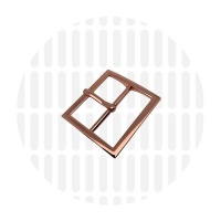 Gesp met pin | 38 mm | Rose Gold