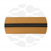 Camel Brown - #S5 Gunmetal | Nylon Coil Zipper Tape | 10 meter
