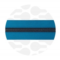 Lagoon Blue - #S5 Gunmetal | Spiraalrits | 3 meter