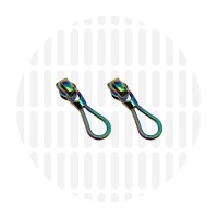 Rope #5S | schuiver spiraalrits | Iridescent Rainbow