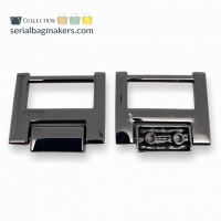 Minimalist strap connector | Gun metal