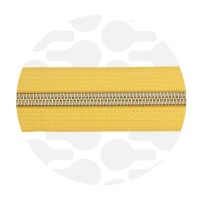 Sunny yellow - #S5 Gold | Zip Nylon | 1 mètre
