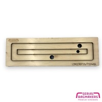 Punching die for zipper facing, 20cm