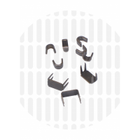 Universal zipper stops #M5 | Antique Brass