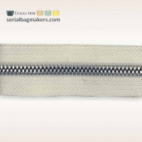 Ivory - #M5 Silver | Metalen rits