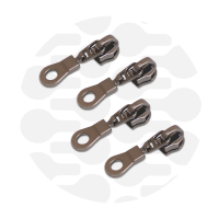 Donut #5S | schuiver spiraalrits | Gun metal