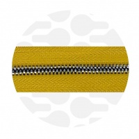 Kurkuma - #M5 Gunmetal | Metal Zipper Tape