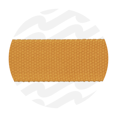 Burnt orange - 38 mm | Gurtband | Pack of 1.5m