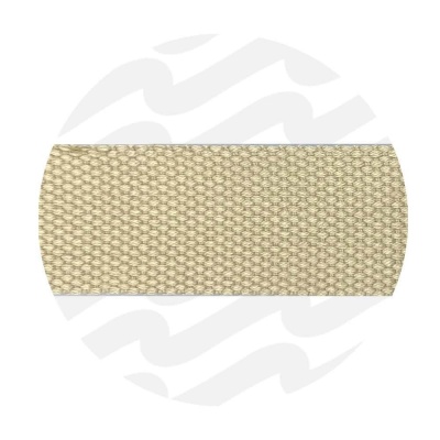 Coffee Cream - 32 mm | Gurtband | 15 meter